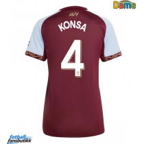 Aston Villa Ezri Konsa #4 Hjemmedrakt Dame 2025-26 Kortermet